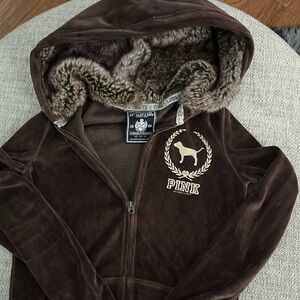 PINK, zip up hoodies. Size XS